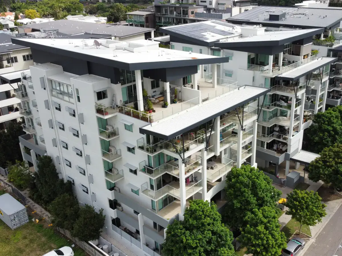 A building that was rectified by APM.